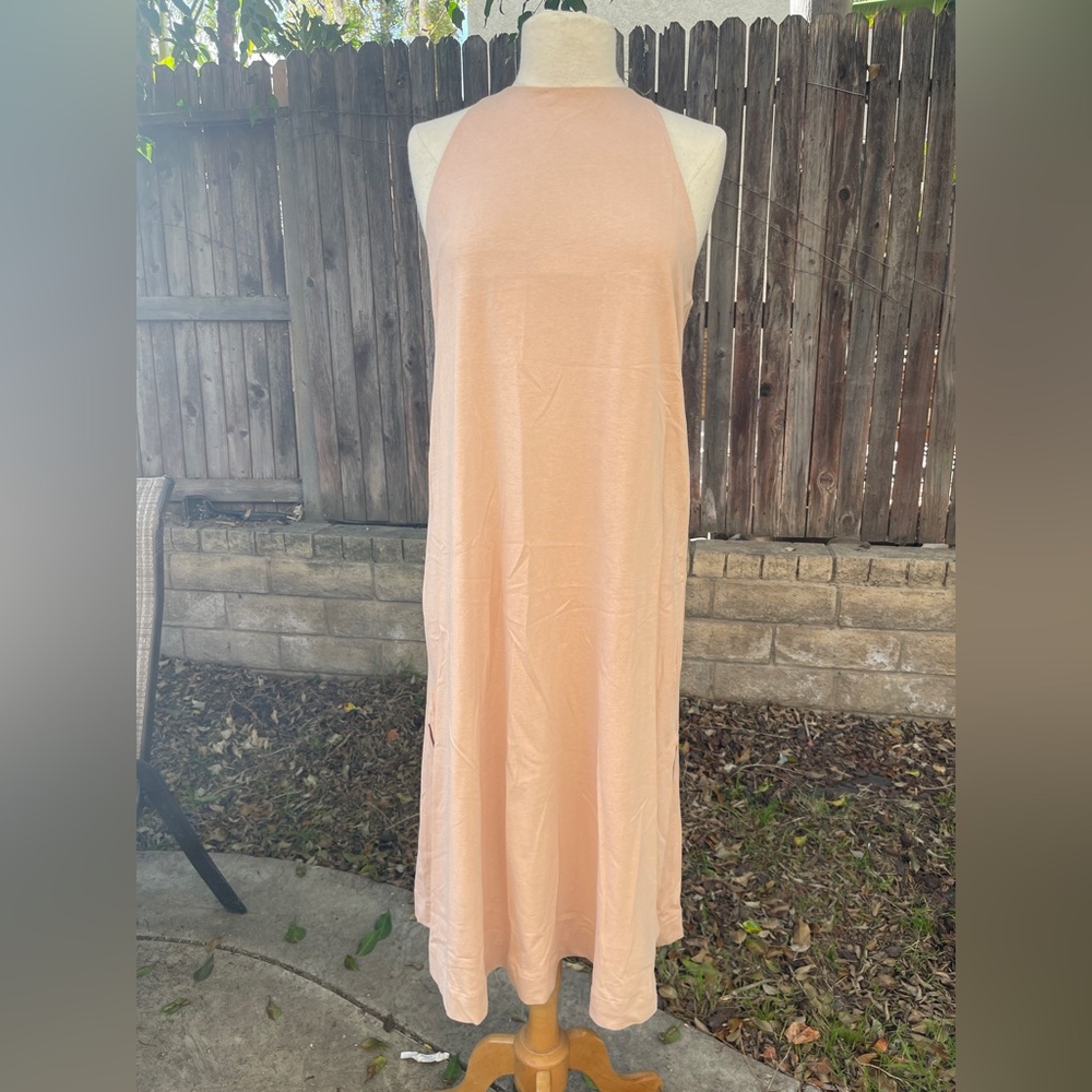 Zara cotton maxi dress
